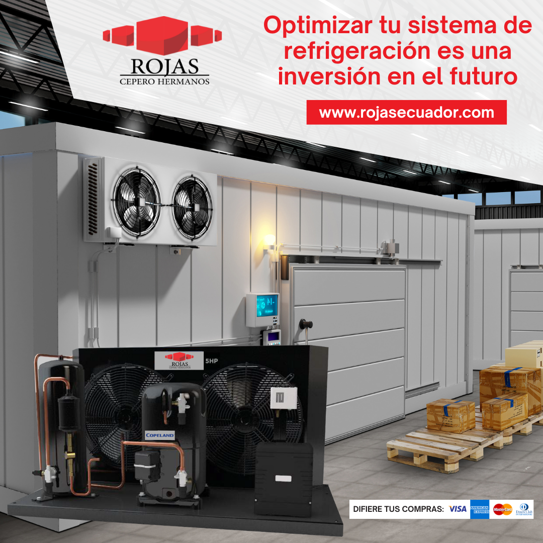Unidades Condensadoras para Baja y Media Temperatura: Eficiencia y Fiabilidad con Compresores Copeland y Accesorios de Calidad